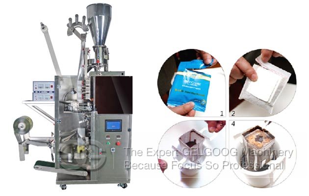 Drip Coffee Bag Packing Machine with Hanging Ear