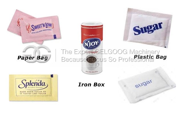 Types Of Sugar Packaging