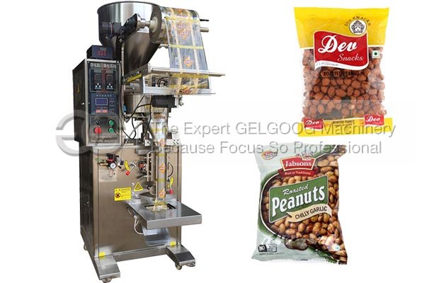 Turnpalte Coated Peanuts Packaging Machine|Rice Packing Machine