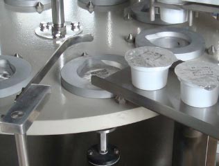Rotary Cup Filling Sealing Machine